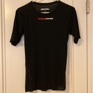 Castelli Rosso Corsa cycling tee base shirt NEVER WORN